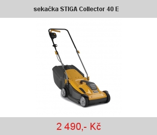 sekačka STIGA Collector 40 E sekačka STIGA Collector 40 E