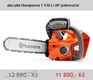 aku pila Husqvarna T 536 Li XP jednoruční aku pila Husqvarna T 536 Li XP jednoruční