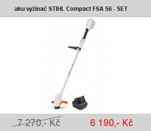 aku vyžínač STIHL Compact FSA 56 - SET aku vyžínač STIHL Compact FSA 56 - SET