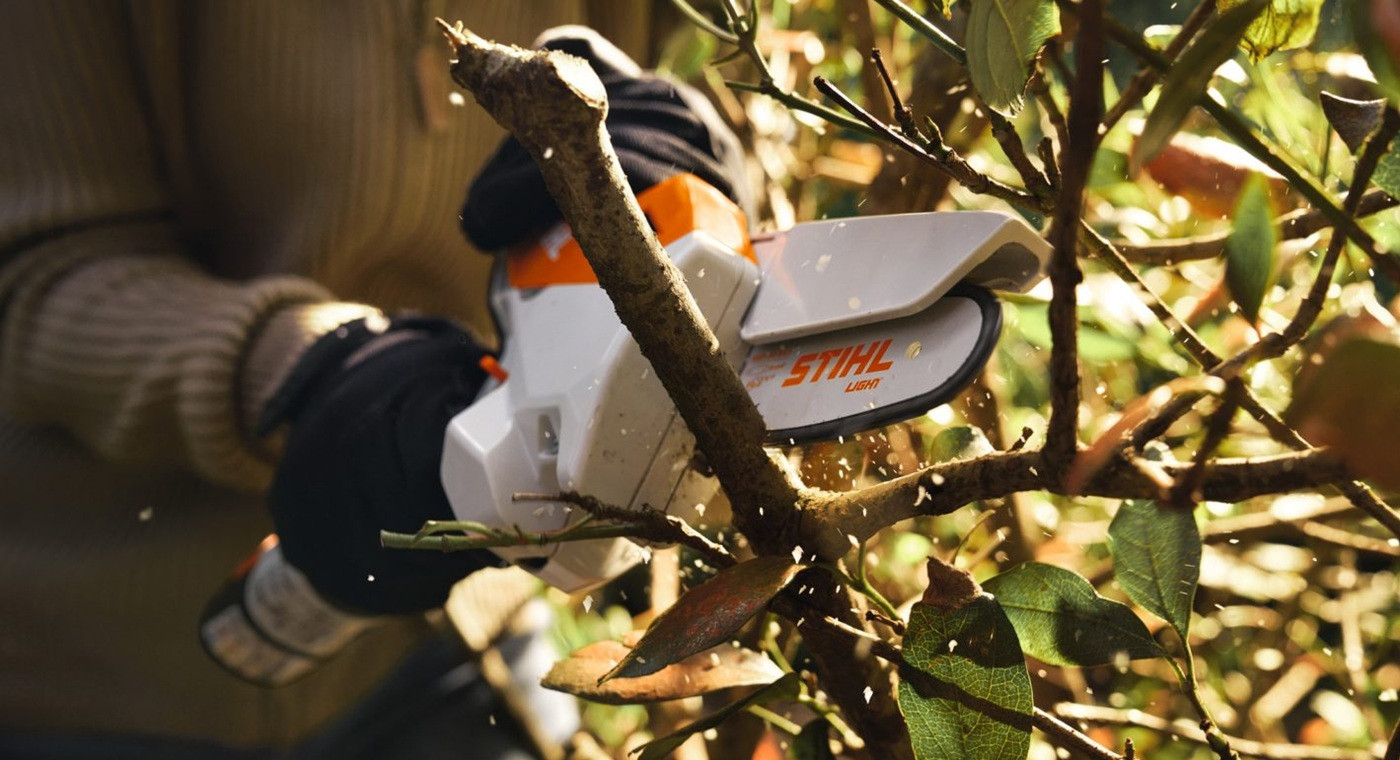 STIHL GTA 20 přesné řezání a manipulace