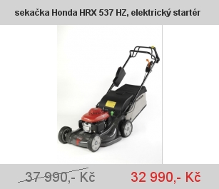 sekačka Honda HRX 537 HZ, elektrický startér sekačka Honda HRX 537 HZ, elektrický startér