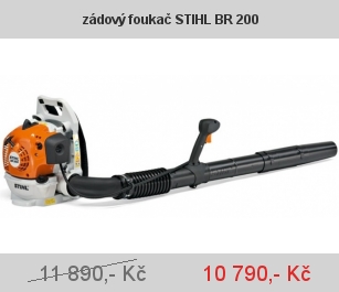 zádový foukač STIHL BR 200 zádový foukač STIHL BR 200