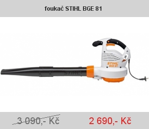 foukač STIHL BGE 81 foukač STIHL BGE 81