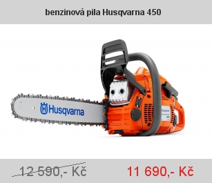 benzinová pila Husqvarna 450 benzinová pila Husqvarna 450