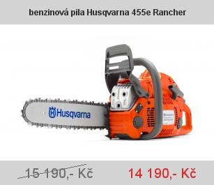 benzinová pila Husqvarna 455e Rancher benzinová pila Husqvarna 455e Rancher