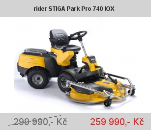 rider STIGA Park Pro 740 IOX rider STIGA Park Pro 740 IOX