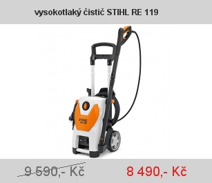 vysokotlaký čistič STIHL RE 119 vysokotlaký čistič STIHL RE 119