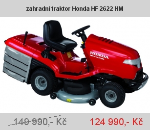 zahradní traktor Honda HF 2622 HM zahradní traktor Honda HF 2622 HM