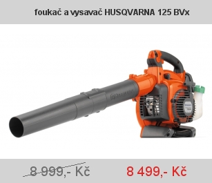 foukač a vysavač HUSQVARNA 125 BVx foukač a vysavač HUSQVARNA 125 BVx