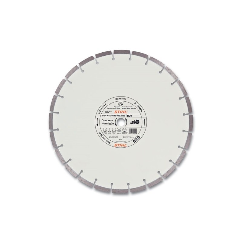 diamantový brusný kotouč STIHL B20, D 400