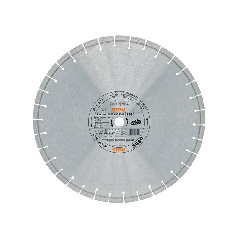 diamantový rozbrušovací kotouč STIHL univerzální SB 80, 300mm