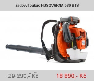 zádový foukač HUSQVARNA 580 BTS zádový foukač HUSQVARNA 580 BTS