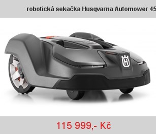 robotická sekačka Husqvarna Automower 450X + aku vyžínač a plotostřih robotická sekačka Husqvarna Automower 450X + aku vyžínač a plotostřih