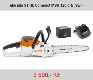 aku pila STIHL Compact MSA 120 C-B SET+ aku pila STIHL Compact MSA 120 C-B SET+