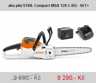 aku pila STIHL Compact MSA 120 C-BQ - SET+ aku pila STIHL Compact MSA 120 C-BQ - SET+