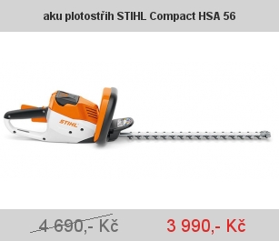 aku plotostřih STIHL Compact HSA 56 aku plotostřih STIHL Compact HSA 56