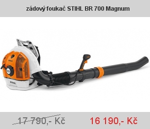 zádový foukač STIHL BR 700 Magnum zádový foukač STIHL BR 700 Magnum