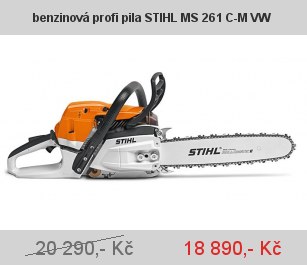 benzinová profi pila STIHL MS 261 C-M VW benzinová profi pila STIHL MS 261 C-M VW