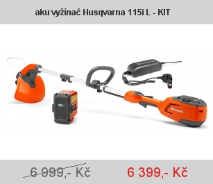 aku vyžínač Husqvarna 115i L - KIT aku vyžínač Husqvarna 115i L - KIT