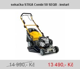 sekačka STIGA Combi 50 SEQB - instart sekačka STIGA Combi 50 SEQB - instart