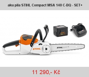 aku pila STIHL Compact MSA 140 C-BQ - SET+ aku pila STIHL Compact MSA 140 C-BQ - SET+