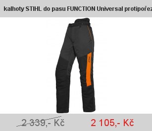 kalhoty STIHL do pasu FUNCTION Universal protipořezové kalhoty STIHL do pasu FUNCTION Universal protipořezové