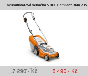 akumulátorová sekačka STIHL Compact RMA 235 akumulátorová sekačka STIHL Compact RMA 235
