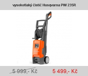 vysokotlaký čistič Husqvarna PW 235R vysokotlaký čistič Husqvarna PW 235R