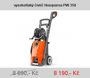 vysokotlaký čistič Husqvarna PW 350 vysokotlaký čistič Husqvarna PW 350