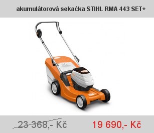akumulátorová sekačka STIHL RMA 443 SET+ akumulátorová sekačka STIHL RMA 443 SET+
