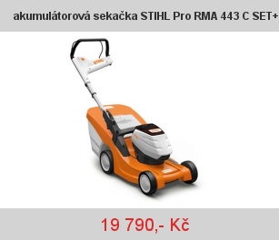 akumulátorová sekačka STIHL Pro RMA 443 C SET+ akumulátorová sekačka STIHL Pro RMA 443 C SET+