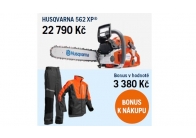 benzinová pila Husqvarna 562 XP + protipořezový oděv Classic benzinová pila Husqvarna 562 XP + protipořezový oděv Classic