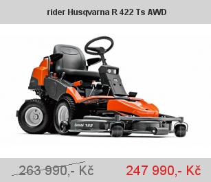 rider Husqvarna R 422 Ts AWD rider Husqvarna R 422 Ts AWD