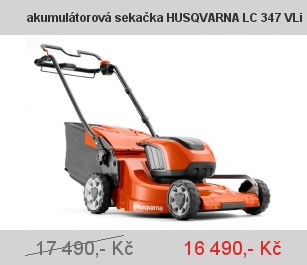 akumulátorová sekačka HUSQVARNA LC 347 VLi akumulátorová sekačka HUSQVARNA LC 347 VLi
