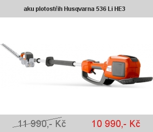 aku plotostřih Husqvarna 536 Li HE3 aku plotostřih Husqvarna 536 Li HE3