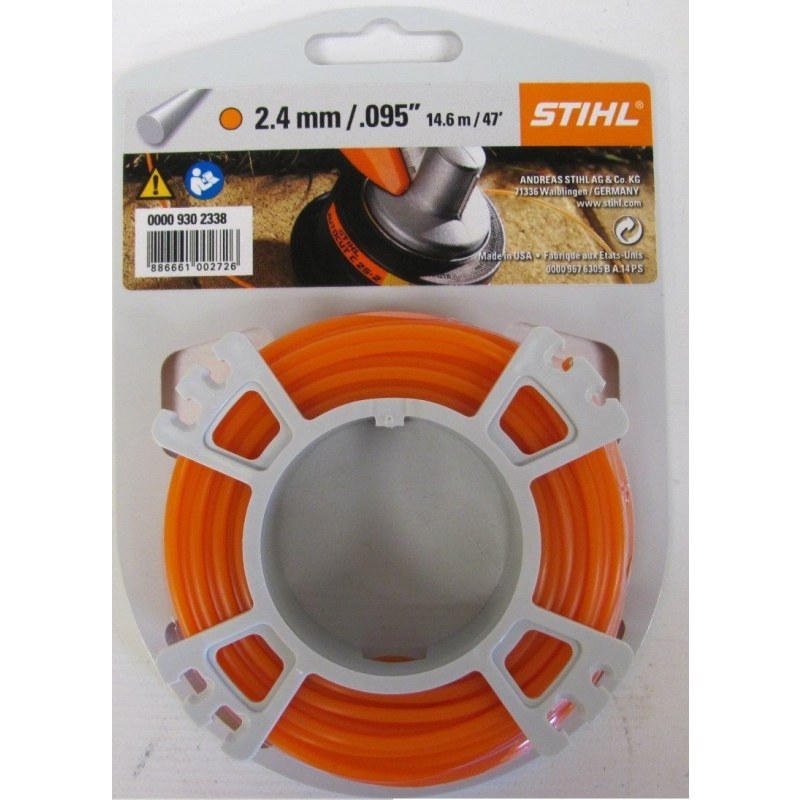 žací struna STIHL kulatá 2,4mm x 14m