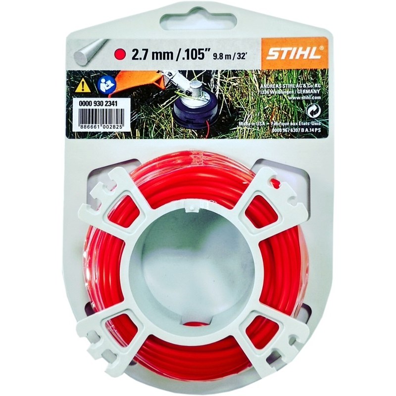 žací struna STIHL kulatá 2,7mm x 9m