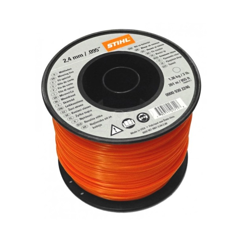 žací struna STIHL kulatá 2,4mm x 253m