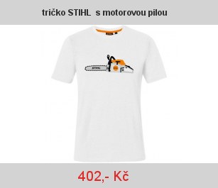 tričko STIHL s motorovou pilou tričko STIHL s motorovou pilou