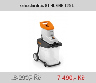 zahradní drtič STIHL GHE 135 L zahradní drtič STIHL GHE 135 L