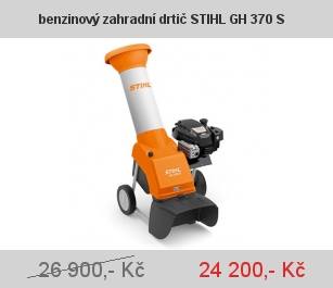benzinový zahradní drtič STIHL GH 370 S benzinový zahradní drtič STIHL GH 370 S