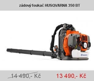 zádový foukač HUSQVARNA 350 BT zádový foukač HUSQVARNA 350 BT