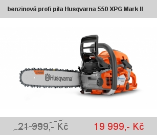 benzinová profi pila Husqvarna 550 XPG Mark II benzinová profi pila Husqvarna 550 XPG Mark II