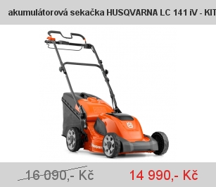 akumulátorová sekačka HUSQVARNA LC 141 iV - KIT akumulátorová sekačka HUSQVARNA LC 141 iV - KIT