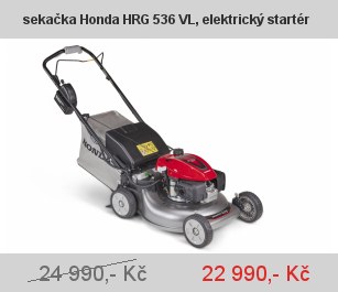 sekačka Honda HRG 536 VL, elektrický startér sekačka Honda HRG 536 VL, elektrický startér
