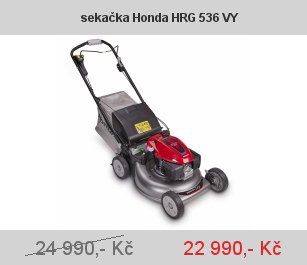 sekačka Honda HRG 536 VY sekačka Honda HRG 536 VY