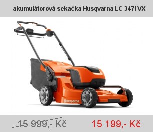 akumulátorová sekačka Husqvarna LC 347i VX akumulátorová sekačka Husqvarna LC 347i VX
