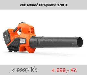 aku foukač Husqvarna 120i B aku foukač Husqvarna 120i B