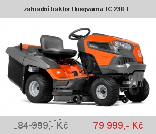 zahradní traktor Husqvarna TC 238 T zahradní traktor Husqvarna TC 238 T