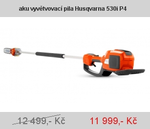 aku vyvětvovací pila Husqvarna 530i P4 aku vyvětvovací pila Husqvarna 530i P4